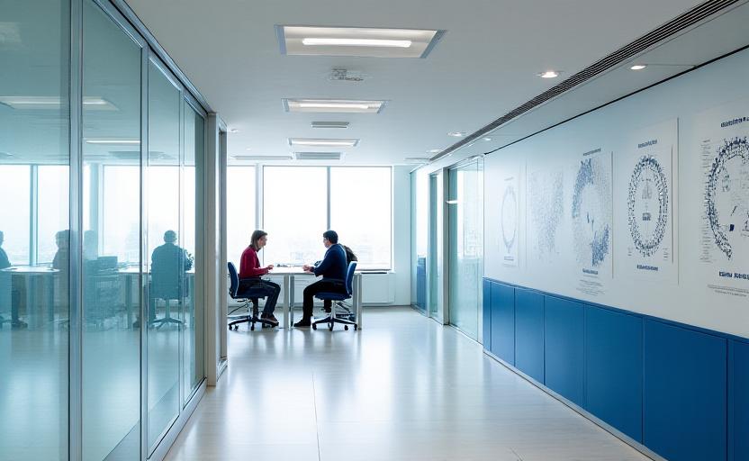 Modern workspace at 15 Nimbus Way London